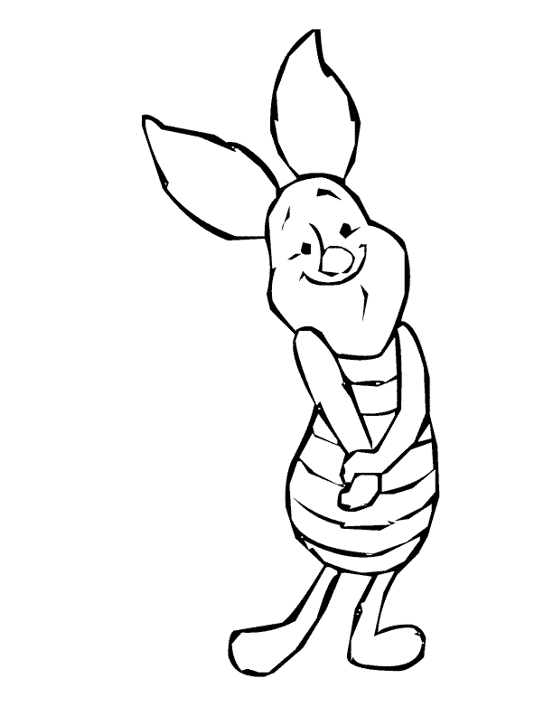 Piglet coloring | coloring pages for kids, coloring pages for kids