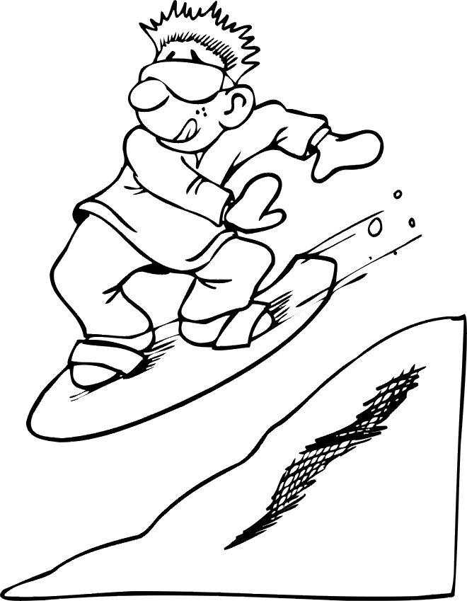 Coloring Pages Kids Making A Snowman Free Winter Coloring Pages