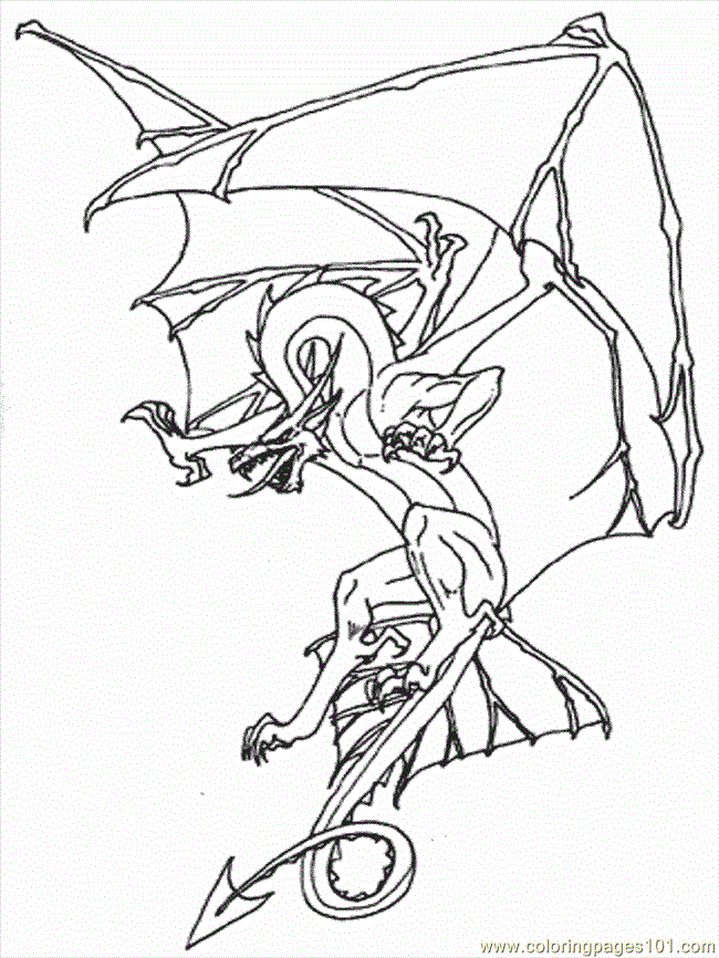 Coloring Pages Dragon Cartoon 15 (Cartoons > Dragon Ball Z) - free
