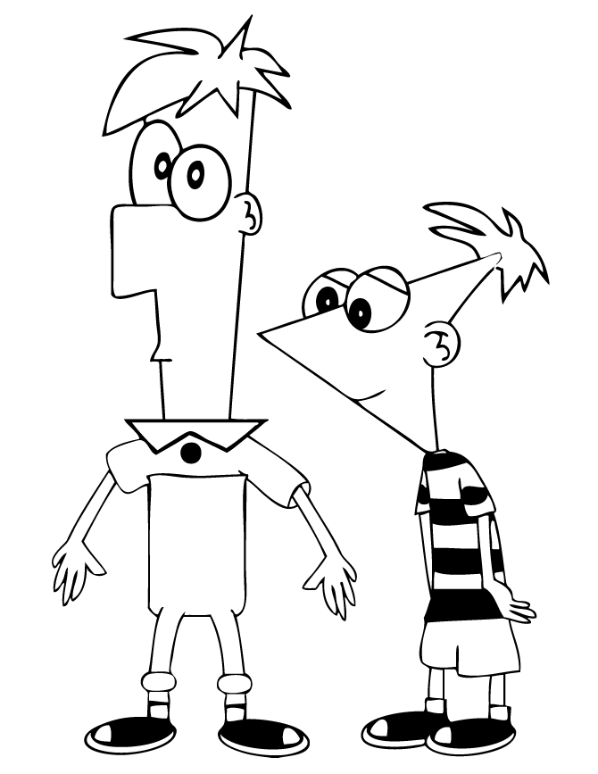 Perry The Platypus Coloring Pages 104 | Free Printable Coloring Pages