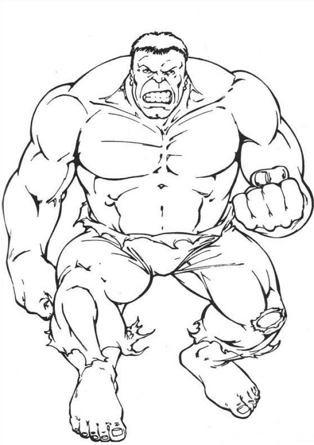 The Hulk Coloring Pages | Coloring Pages