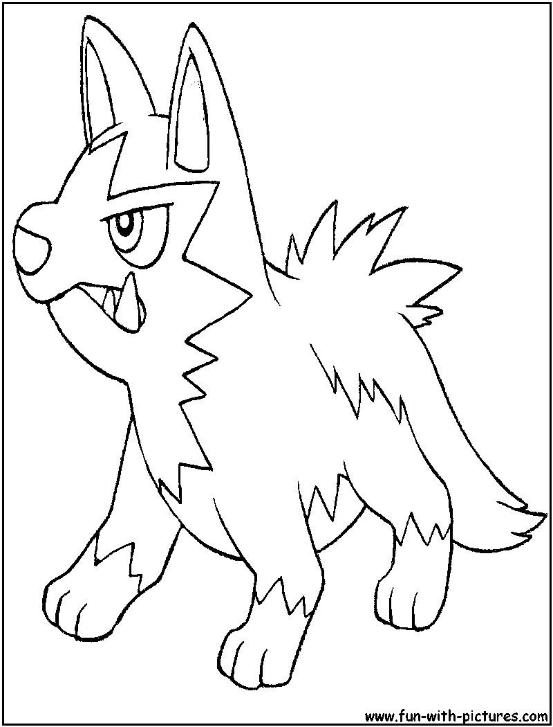 poochyena-coloring-page
