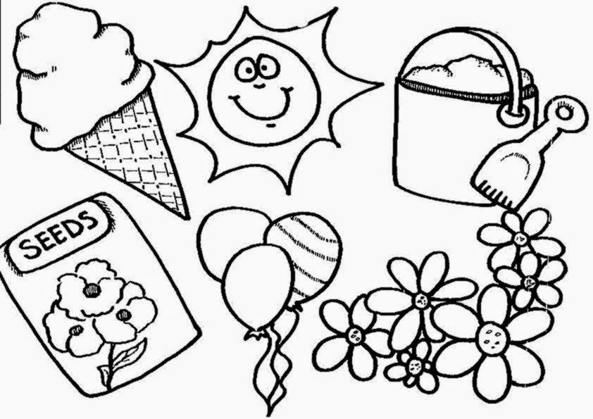 Spring Coloring Book | Free Coloring Pages