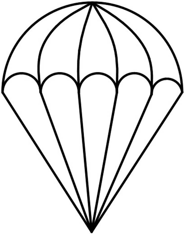 Parachute - Coloring Pages for Kids and for Adults