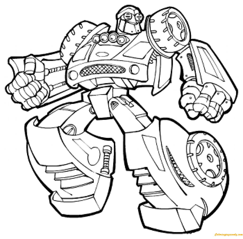 Transformers Rescue Bots Coloring Page - Free Coloring Pages Online