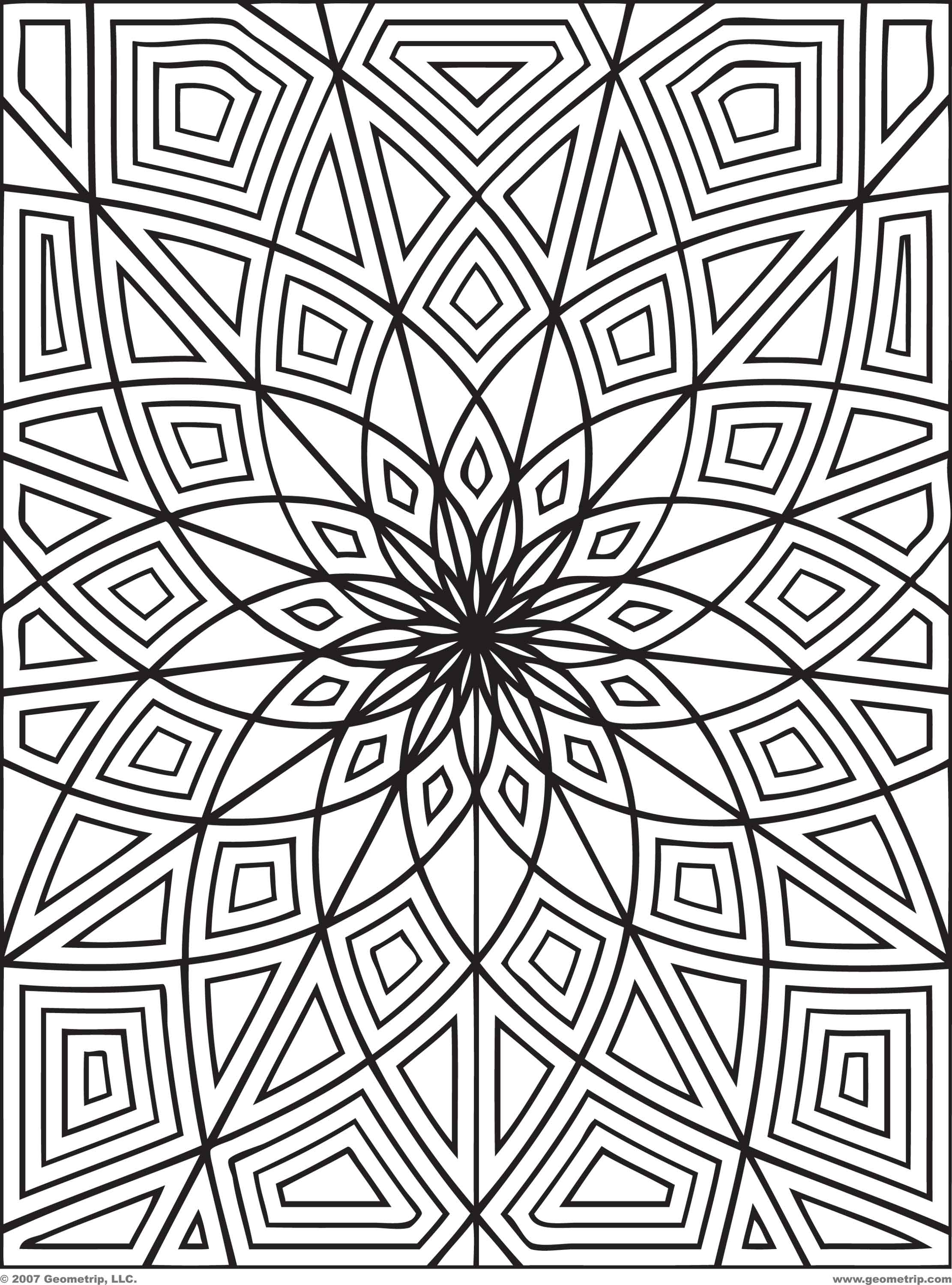 Free Free Printable Coloring Pages Of Cool Designs, Download Free Clip Art,  Free Clip Art on Clipart Library