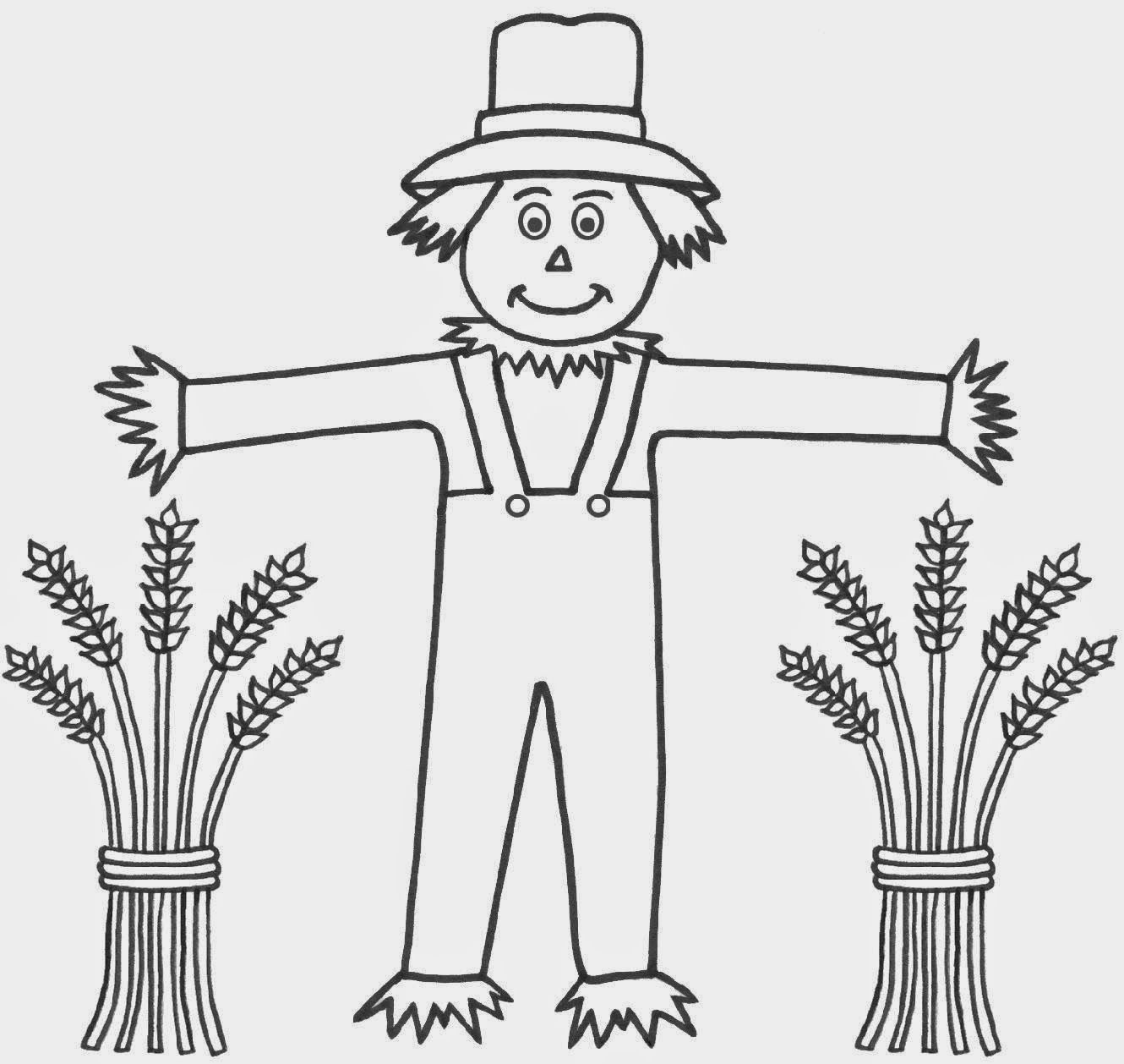 Scarecrow Coloring Pages | Free Coloring Pages