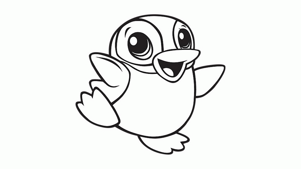 baby-penguin-coloring-printable-428034 Â« Coloring Pages for Free 2015