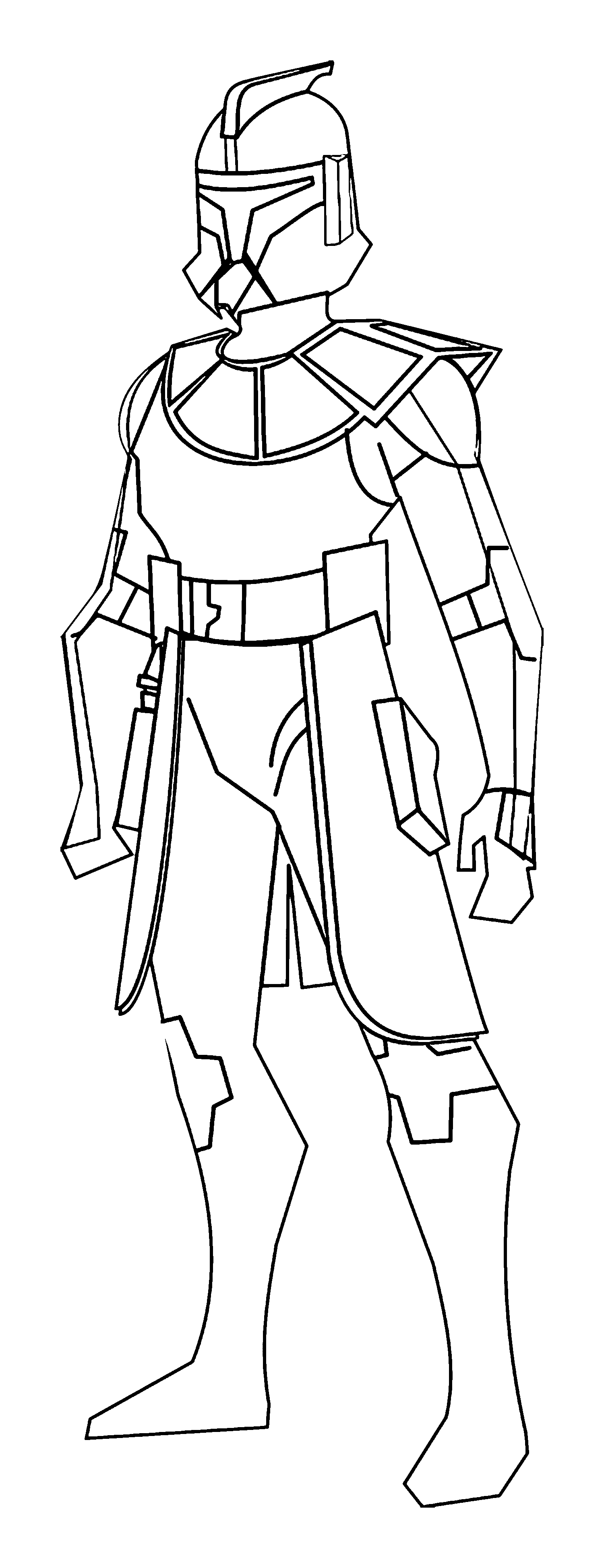 Star Wars Clone Storm Trooper Coloring Page | 
