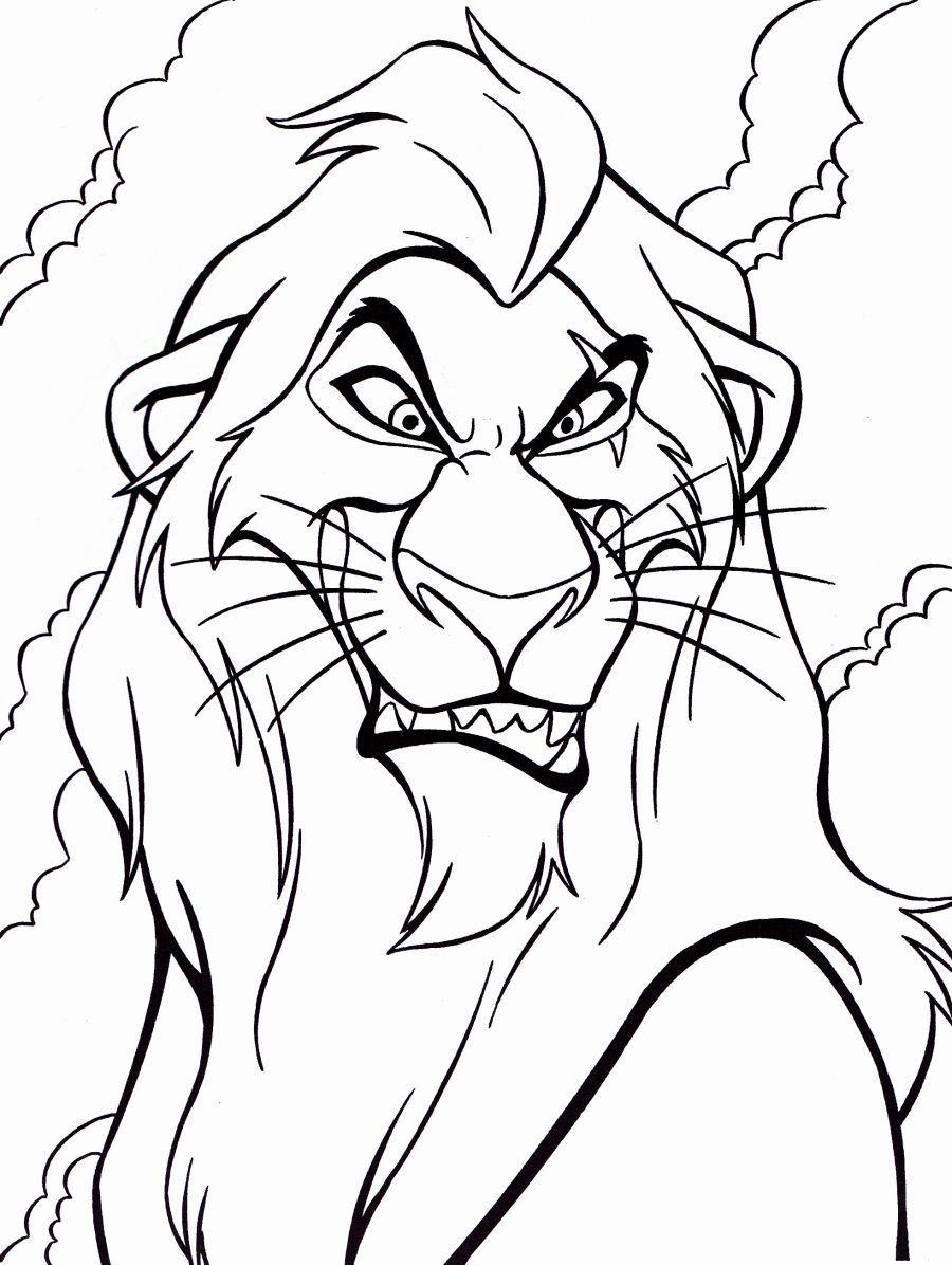 Lion King - Coloring Pages for Kids and for Adults
