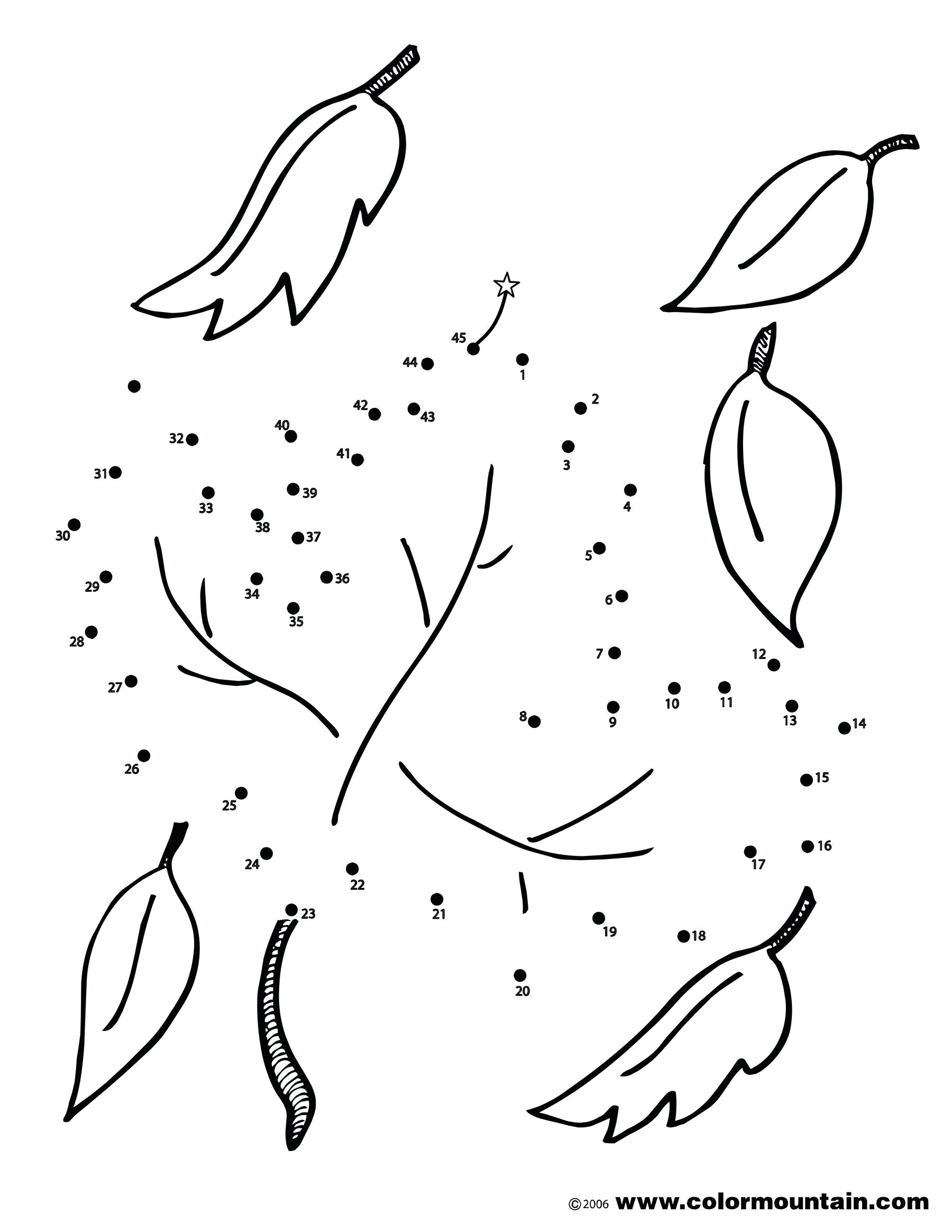 Coloring Pages : Hard Dot To Dots Thanksgiving Color By ...