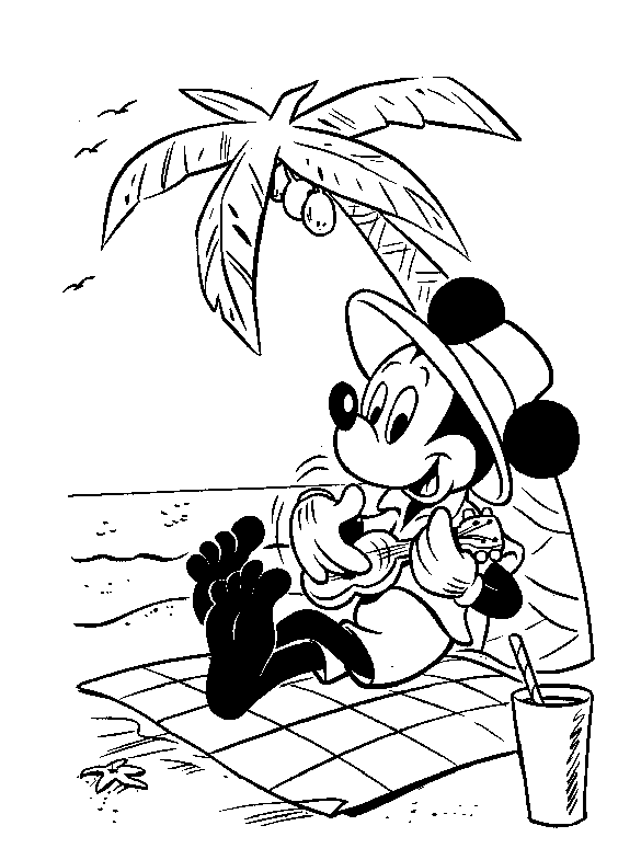 Free Printable Mickey Mouse Coloring Book - High Quality Coloring ...