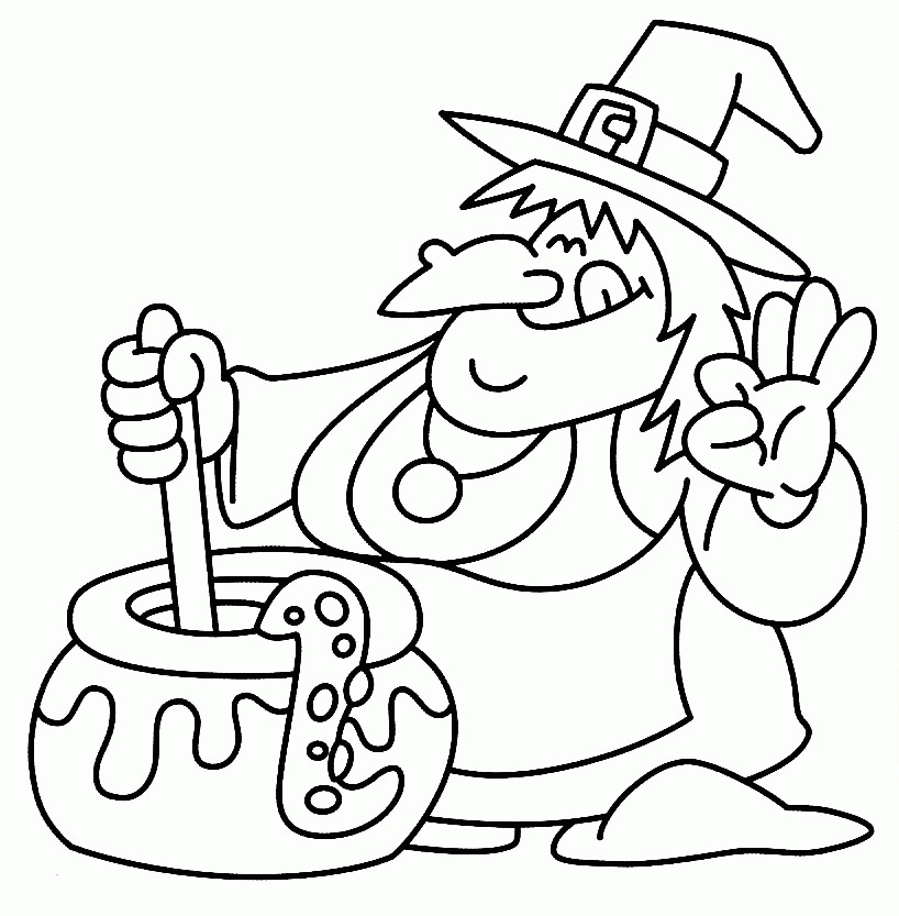 Happy Halloween Coloring Pages Online