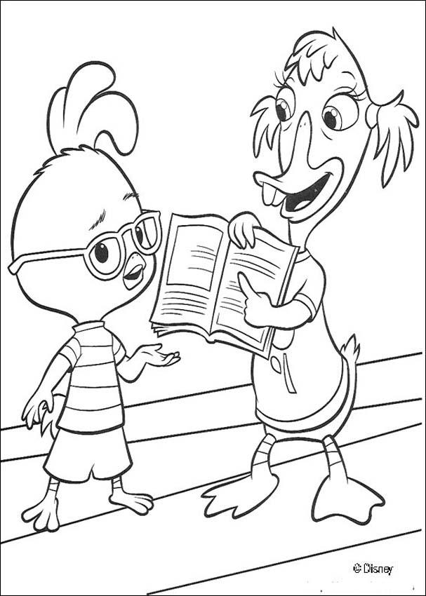 Chicken Little coloring pages - Chicken Little 10