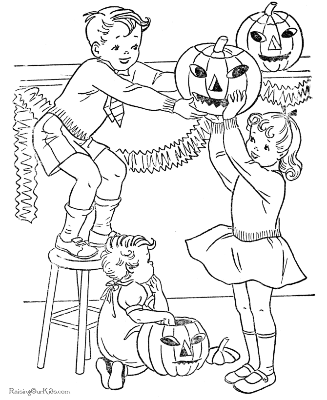 These Free Printable Scary Halloween Coloring Pages Provide Hours