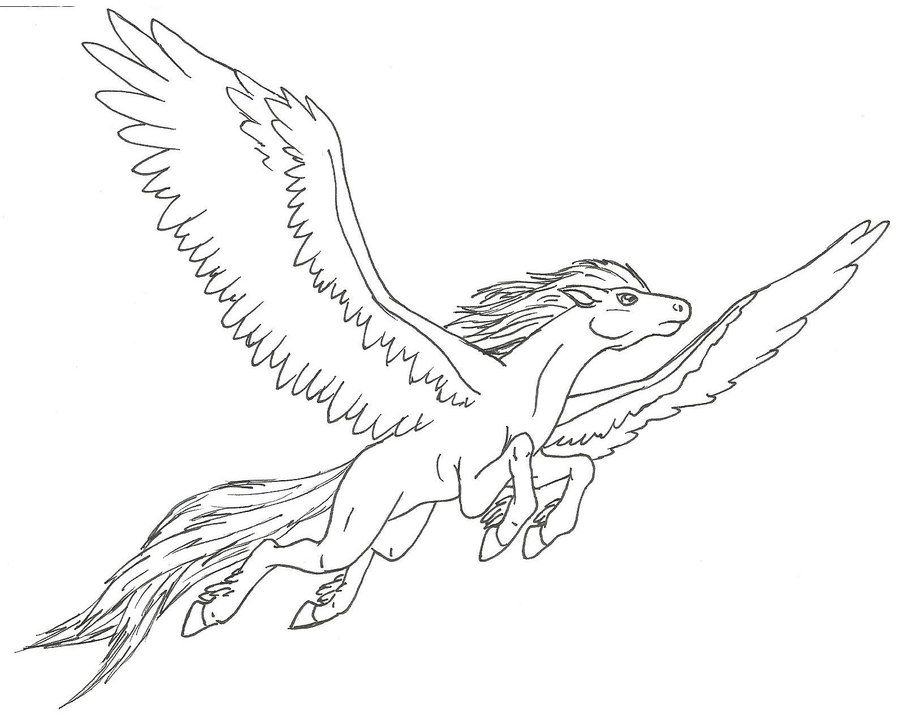 Pegasus Drawing Images & Pictures - Becuo