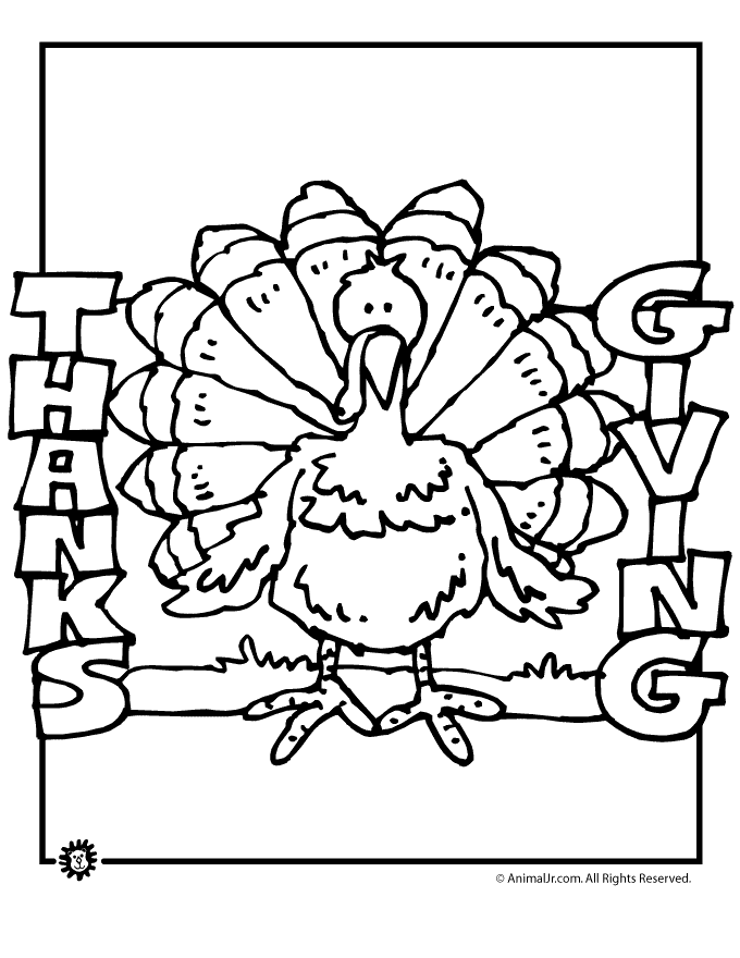 thanksgiving coloring pages turkey happy