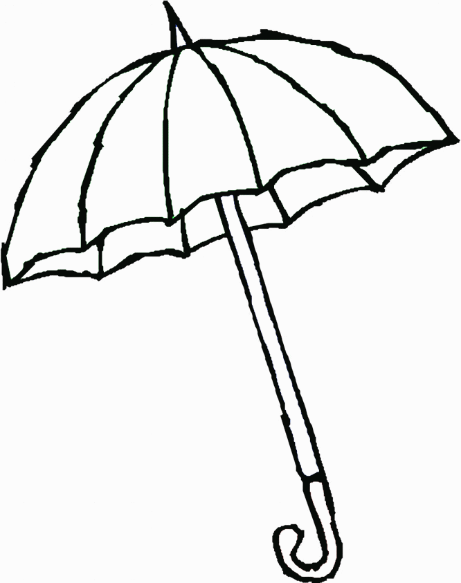 Make Umbrella Coloring Pages Colorful With Your Coloring