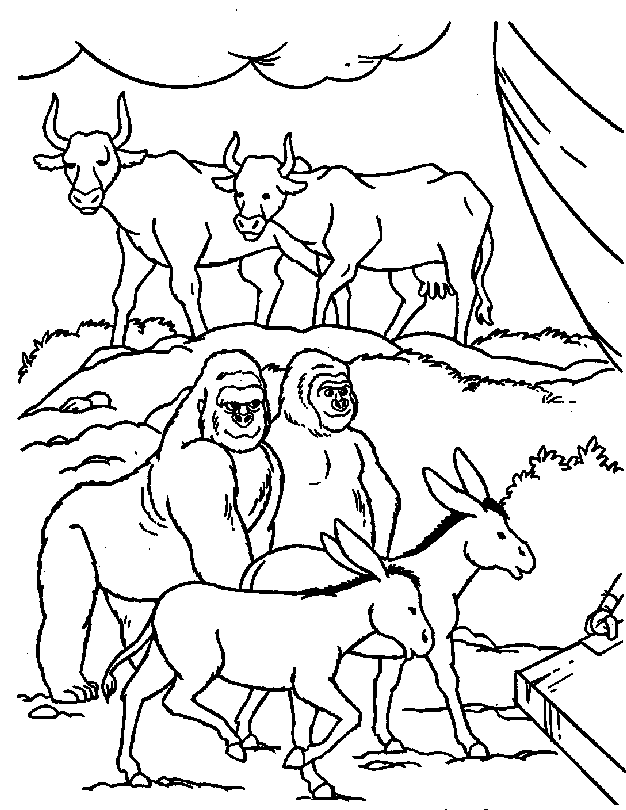 Animal Pictures To Color | Free coloring pages