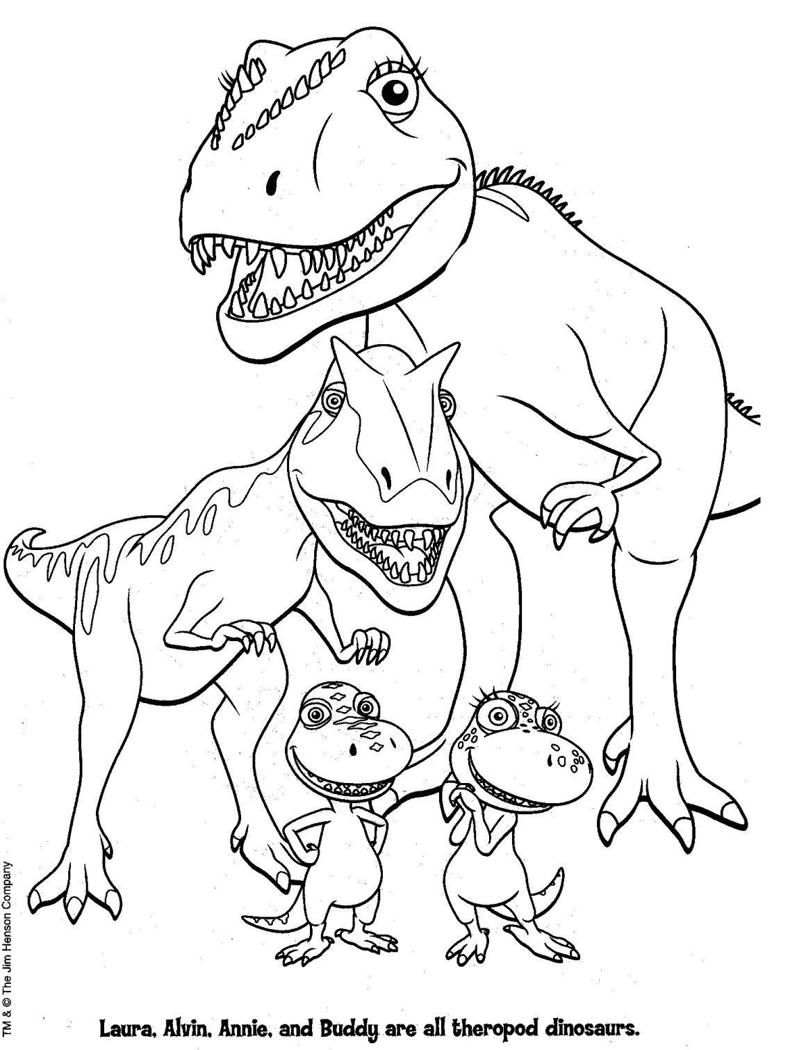 Dinosaur Printable Coloring Pages - Coloring pages