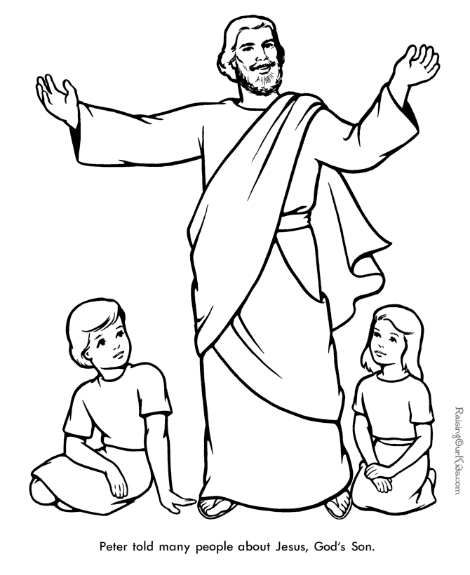 Free Printable Bible Coloring Pages For Kids | Download Free