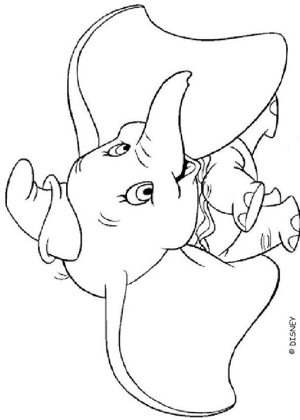 Dibujos para colorear > Disney - Dumbo
