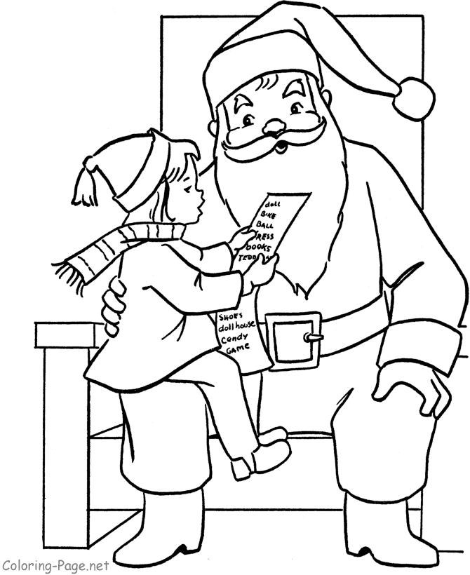 december other calendar printable coloring page