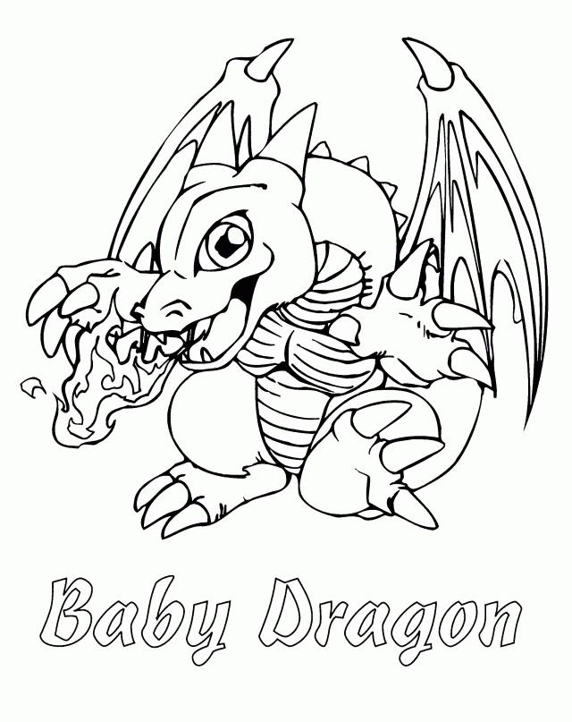 Coloring Pages Baby Dragons 4 Jpg 285432 Dragon Color Page