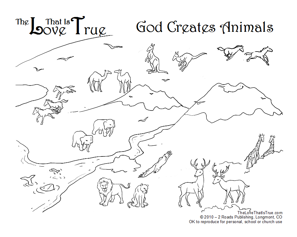 9 Pics of God The Creator Coloring Pages - God as Creator Coloring ...