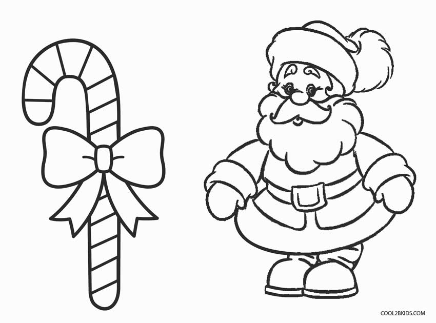 Free Printable Candy Cane Coloring Pages For Kids | Cool2bKids
