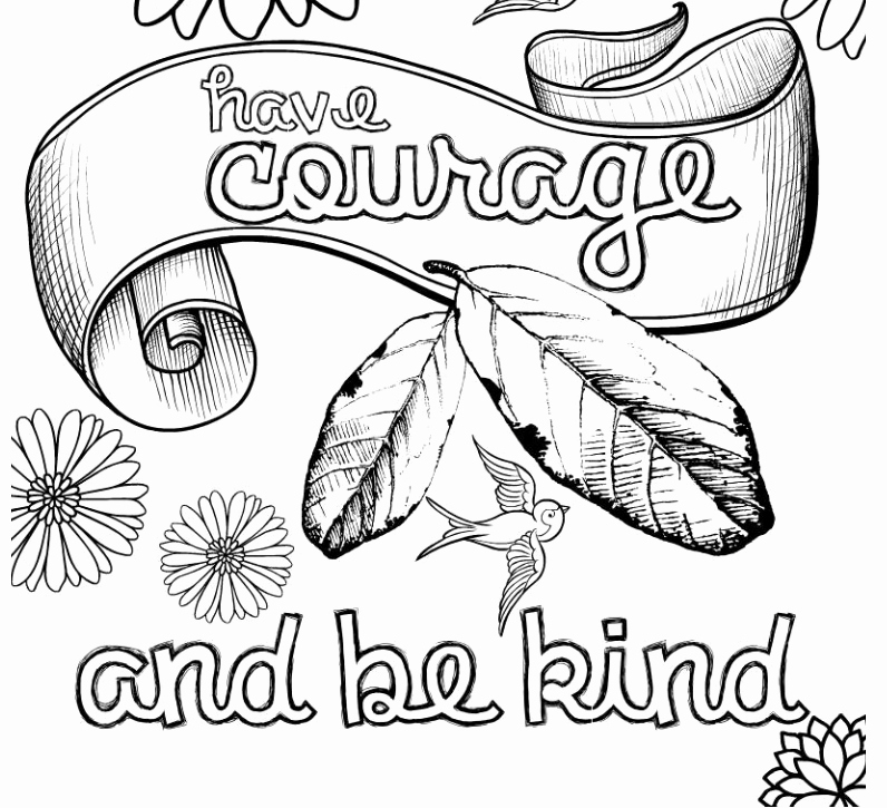 Be Kind Coloring Pages Fresh Free Printable Colouring Pages ...