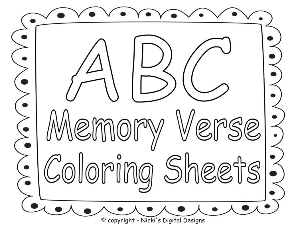 Coloring Pages: Bible Coloring Pages For Kids With Verses Free ...