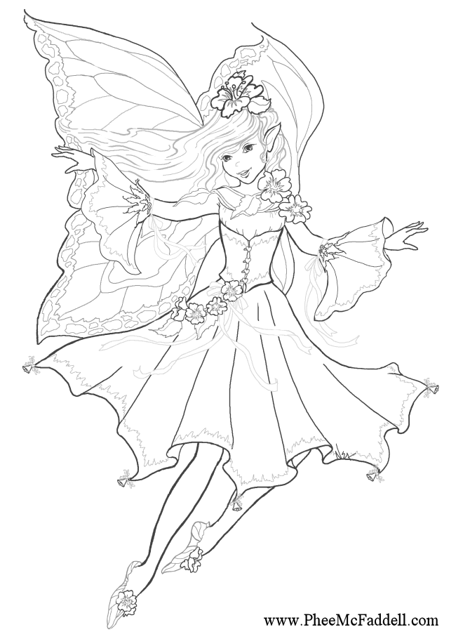 13 Pics of Beautiful Anime Fairy Coloring Pages - Beautiful ...