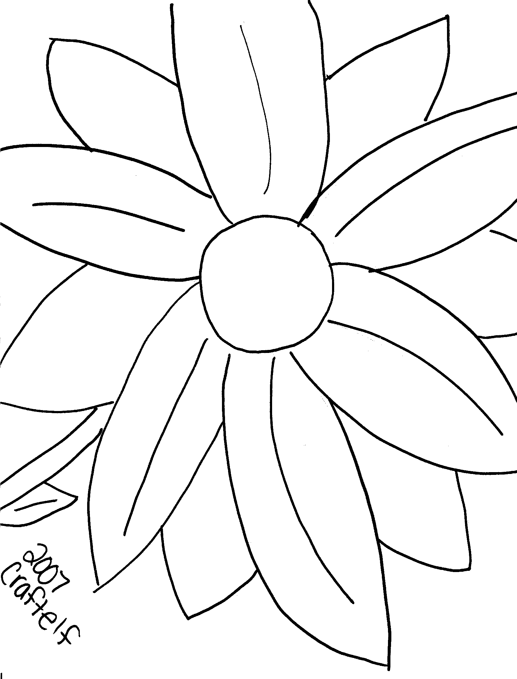 Flowers Printable - Coloring Pages for Kids and for Adults