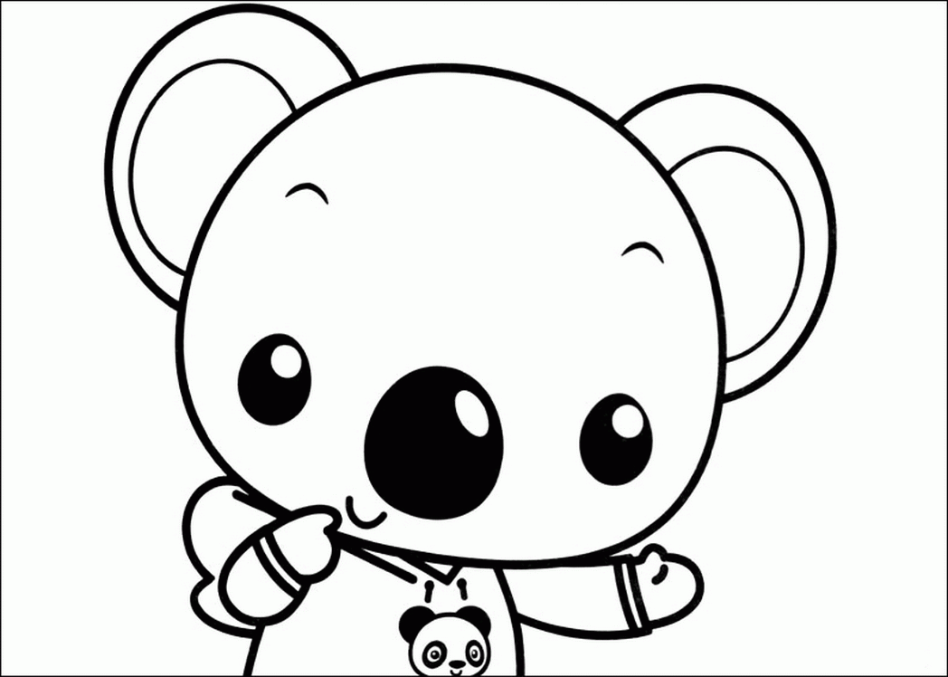 cute-baby-animals-coloring-pages-zoo-page-funny-855044 Â« Coloring ...