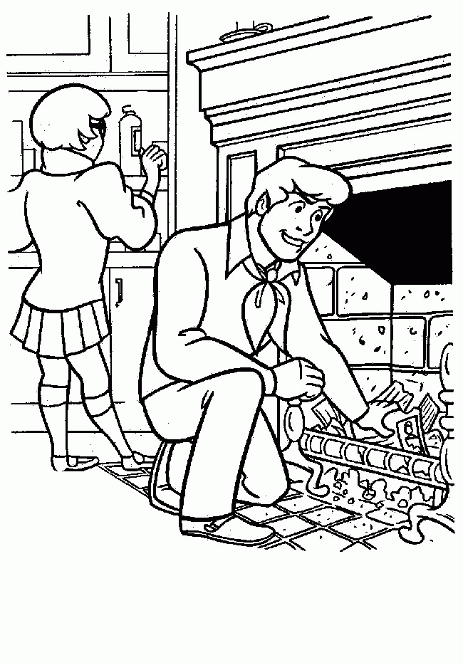 Coloring Page - Scooby doo coloring pages 57