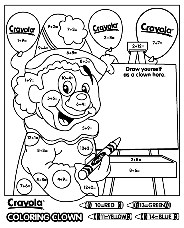 Free Math Coloring Pages - Free Printable Coloring Pages | Free
