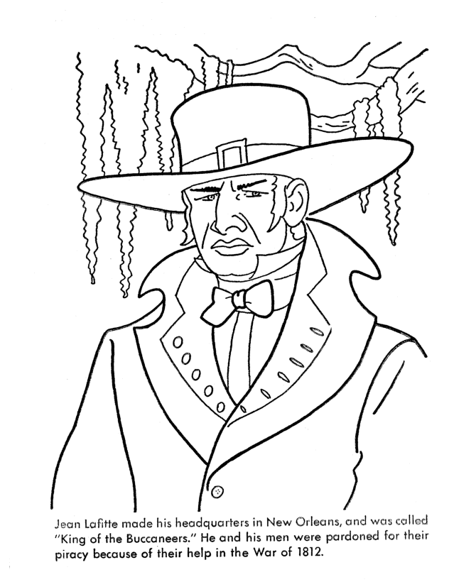 Bluebonkers: Caribbean Pirates of the Sea coloring pages - Pirate
