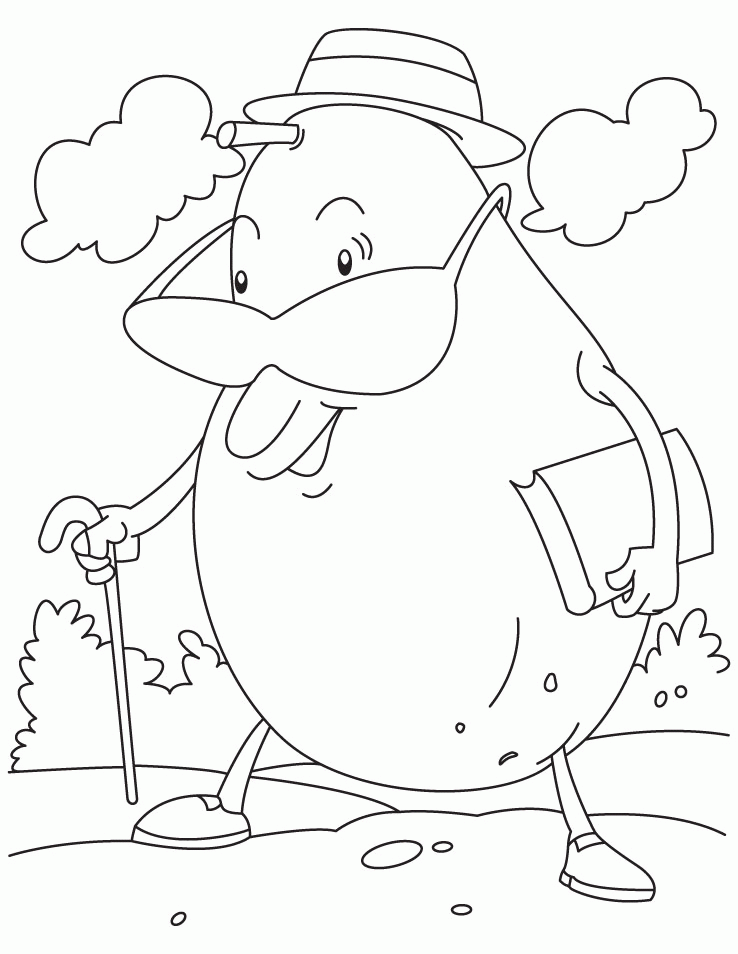 Pear Coloring Page | Download Free Pear Coloring Page for kids