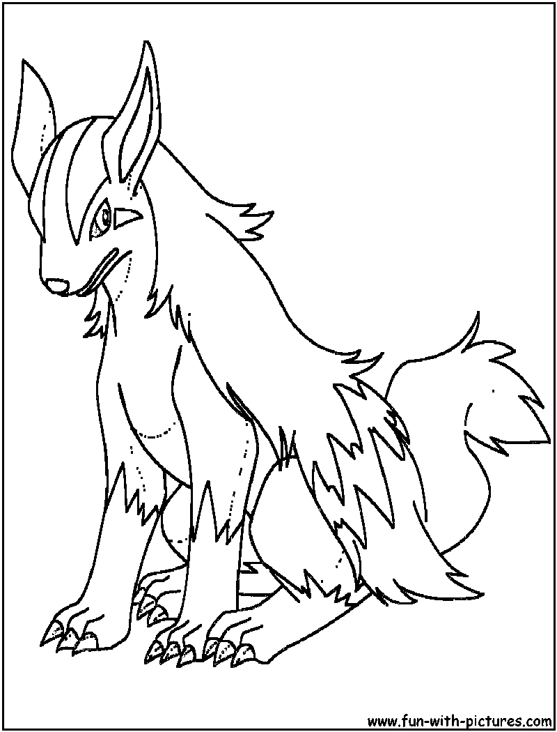 mightyena-coloring-page