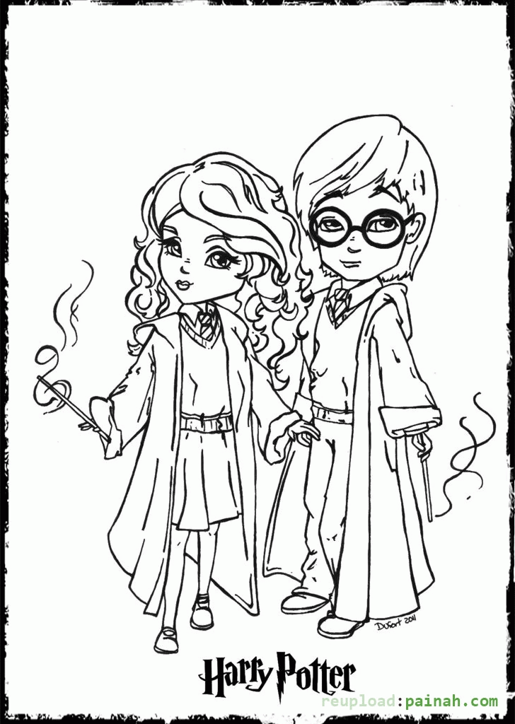 Ability Harry Potter Coloring Pages On Coloring Book, Personalized ...