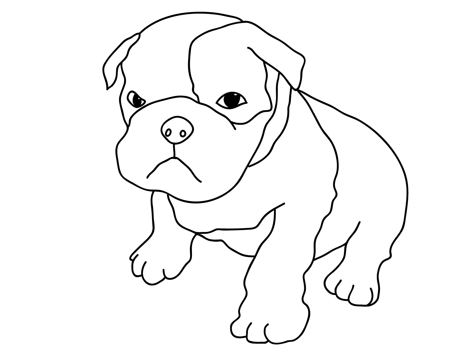 Dog Coloring Pages - Printable Free Coloring Pages