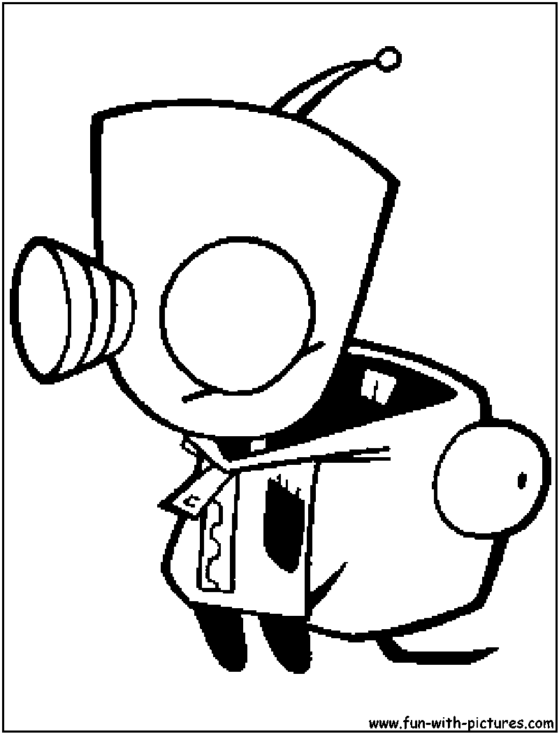 Gir Coloring Pages To Print - Coloring Page
