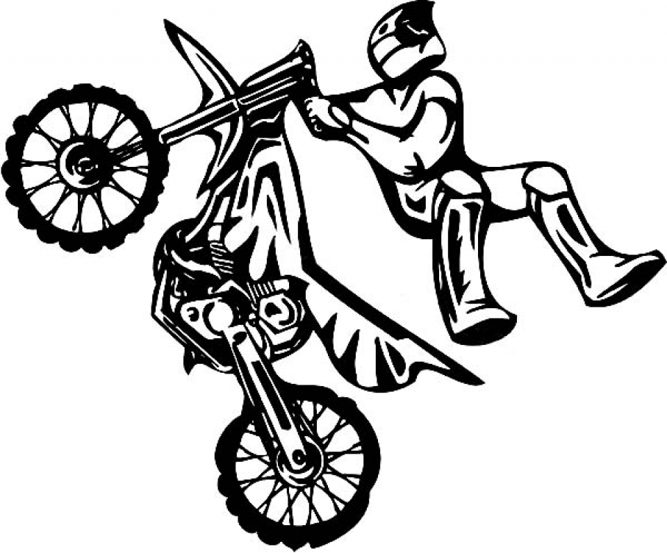 Get This Dirt Bike Coloring Pages Free for Kids e9bnu !