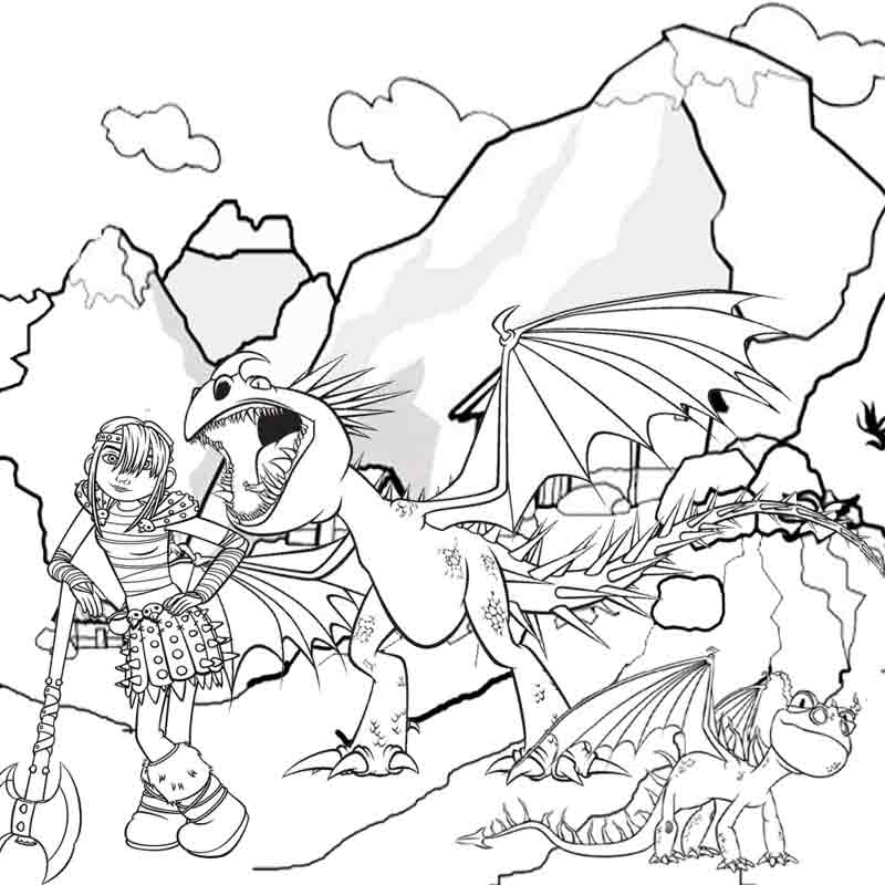 13 Pics of Dragon 2 Coloring Pages - How Train Your Dragon ...
