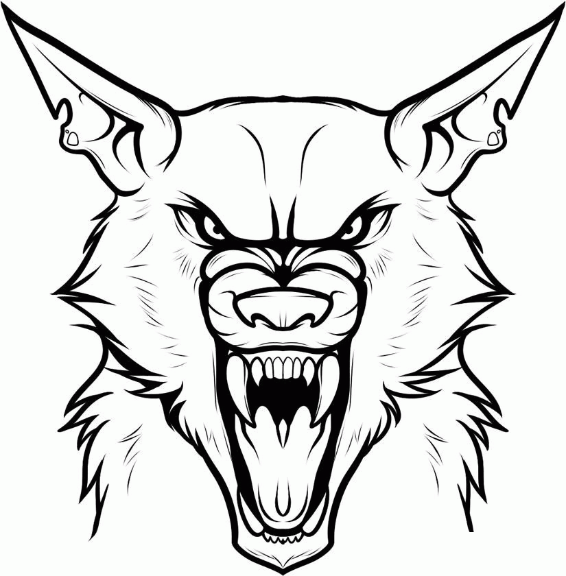 Werewolf Coloring Pages For Kids