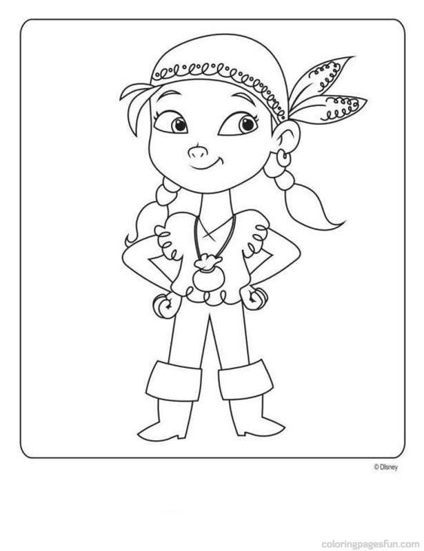 12 Pics of Jake The Pirate Printable Coloring Pages - Jake and the ...