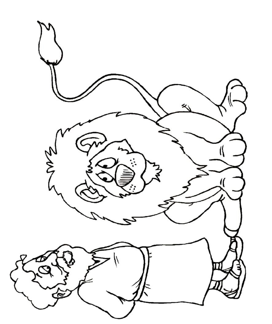 Daniel And His Friends Coloring Page Coloring Pages