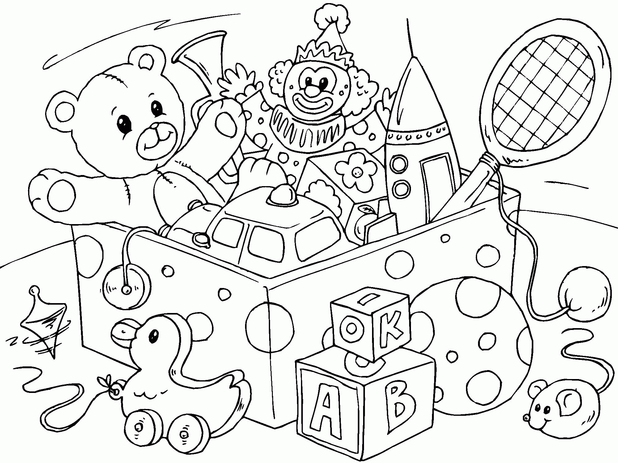 Coloring page toys - img 22821.
