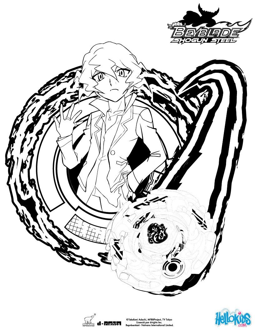 BEYBLADE coloring pages : 26 printables of your favorite TV characters